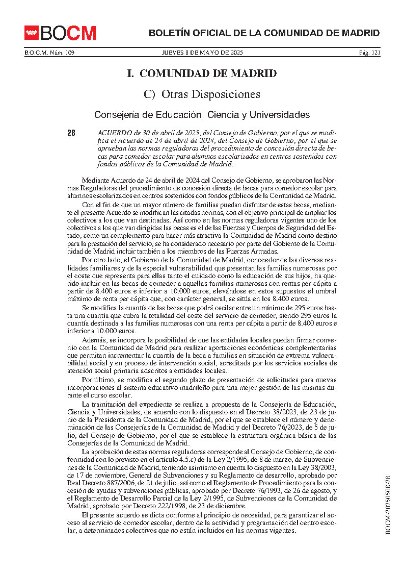 Otros documentos Modificación Bases Reguladoras